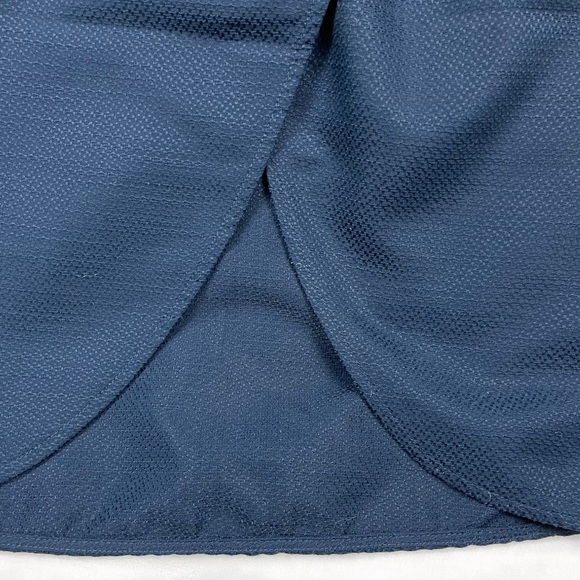 J. Crew Blue Open Back Tank Top Blouse - Picture 4 of 4